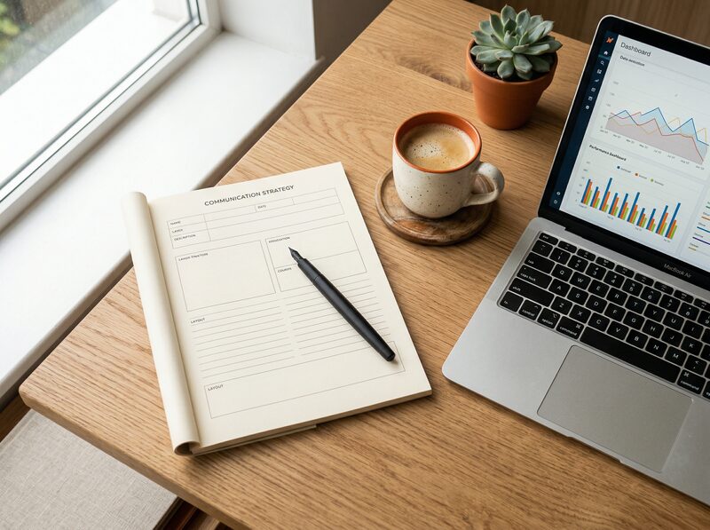Communication strategy workspace